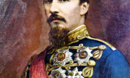 Alexandru Ioan Cuza, pictură realizată de Carol Szathmari, sursa wikidata.org
