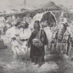 Ilustrație a Proclamației de la Padeș, din timpul revoluției de la 1821, sursa istorie-pe-scurt