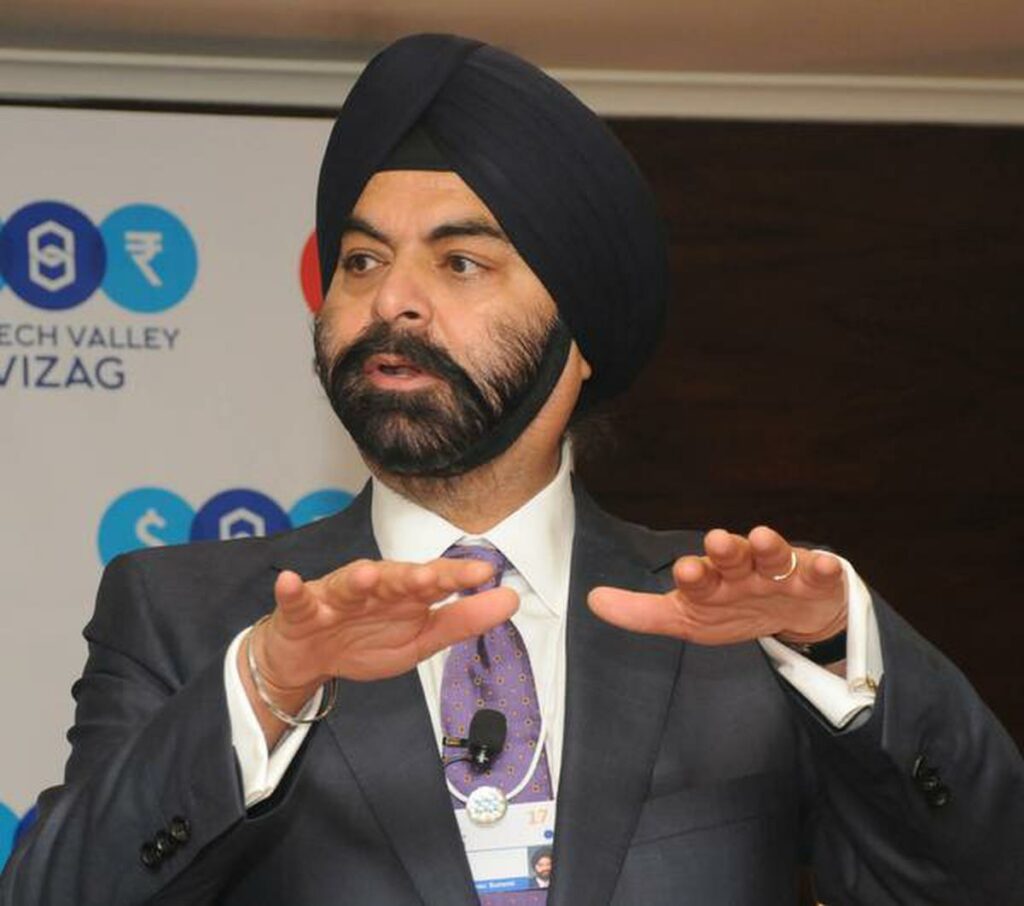 Ajaypal Singh Banga, CEO-ul Mastercard, sursă foto The Hindu