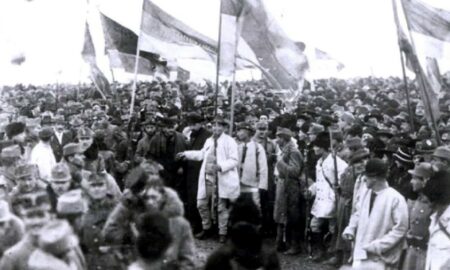 Imagini de la 1 decembrie 1918, Adunarea Națională de la Alba Iulia, sursă podul.ro