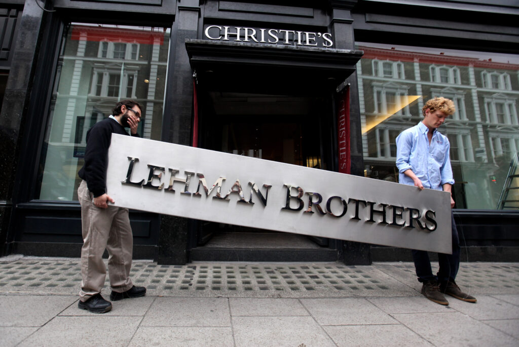 Lehman Brothers, sursă foto Getty Images