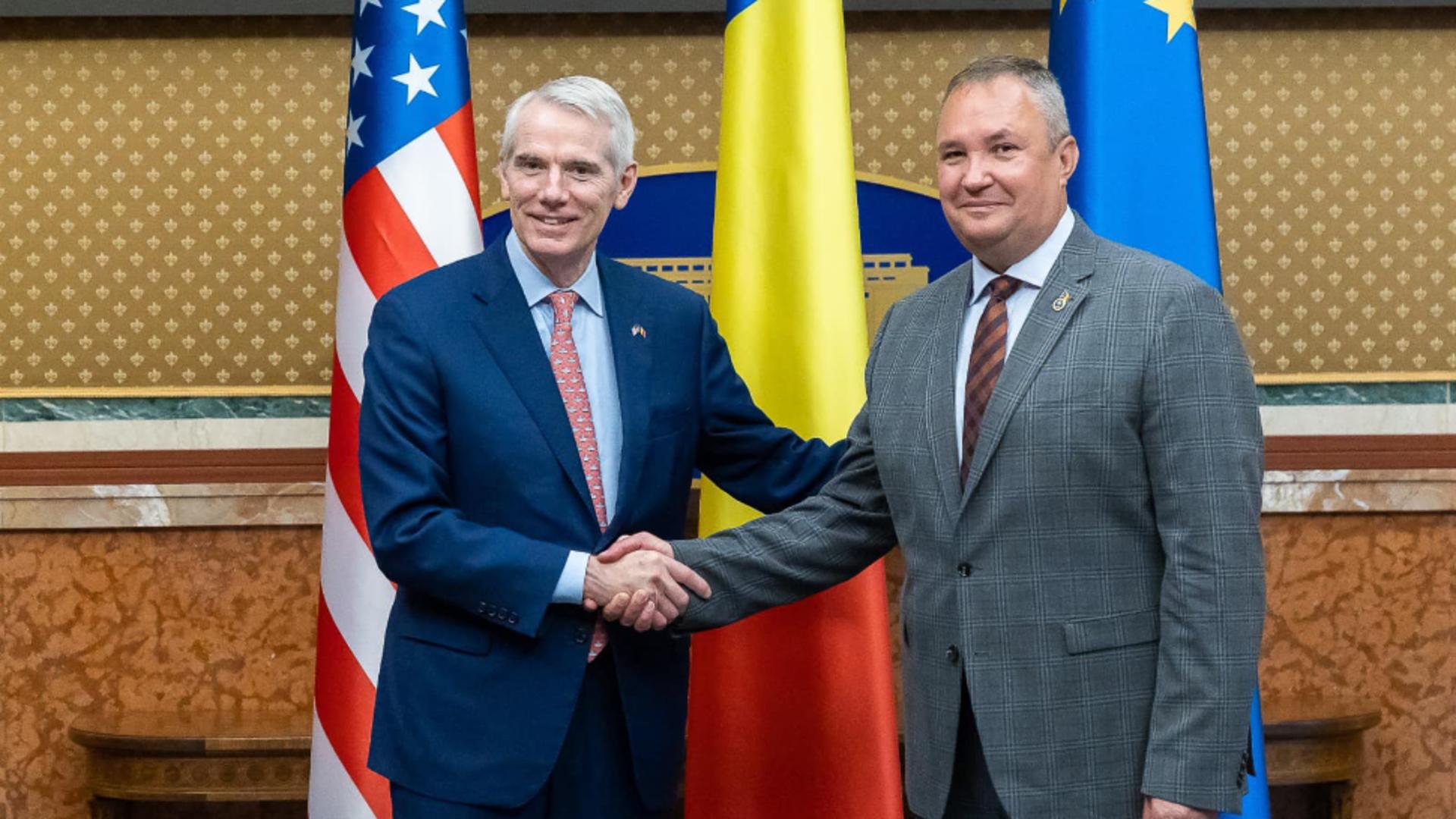 Portman și Ciucă sursa foto Realitatea.NET