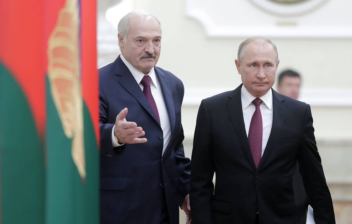 Putin Lukasenko