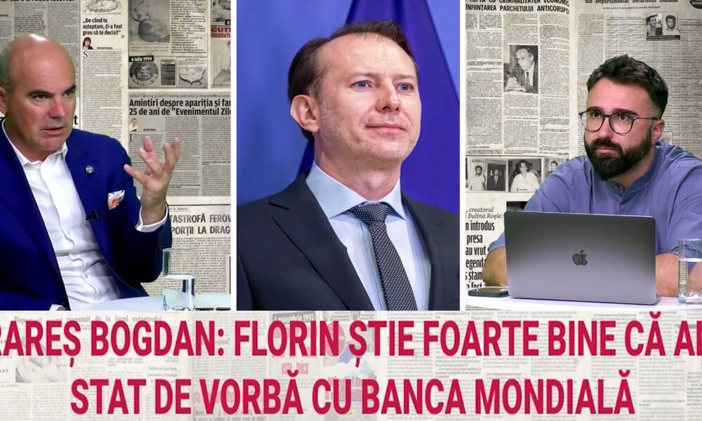 Rareș Bogdan îl acuză pe Cîțu! „Eu cred că Florin, de foarte multe ori, nu înțelege ce face”