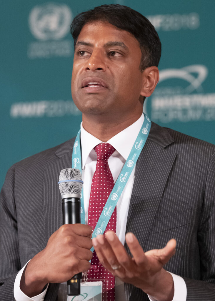 Vasant Narasimhan, CEO-ul Novartis, sursă foto Wikipedia