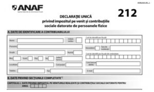 declaratie unica 2022 - sursa foto - romaniatv.net