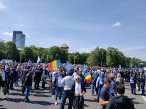 Protest STB Piața Victoriei