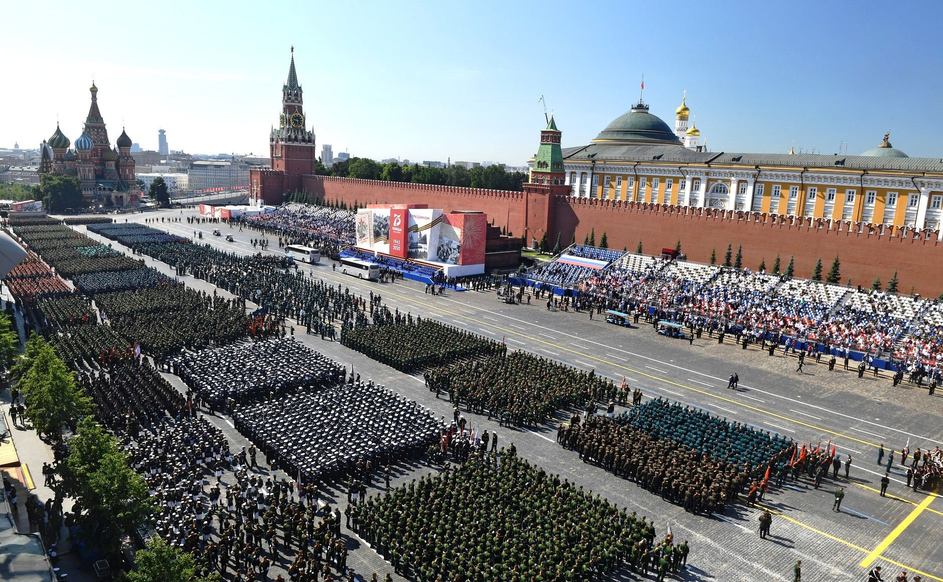 parada militara Rusia - sursa foto - mediafax.ro