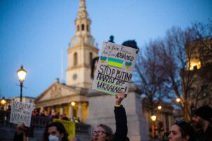 protest Ucraina sursă foto unsplash.com