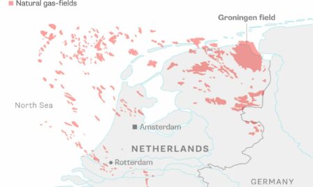 zacamintele de gaz din Groeningen, sursa foto Bloomberg