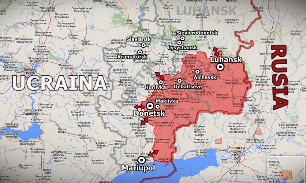 Ministerul britanic al Apărării anunță un succes tactic al Rusiei. Lugansk e ca și căzut