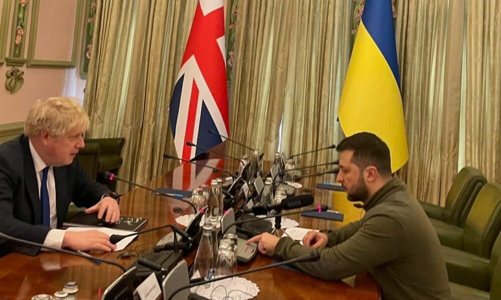 BREAKING NEWS! Boris Johnson, o nouă vizită la Kiev! Întâlnire cu Iohannis și Zelenski