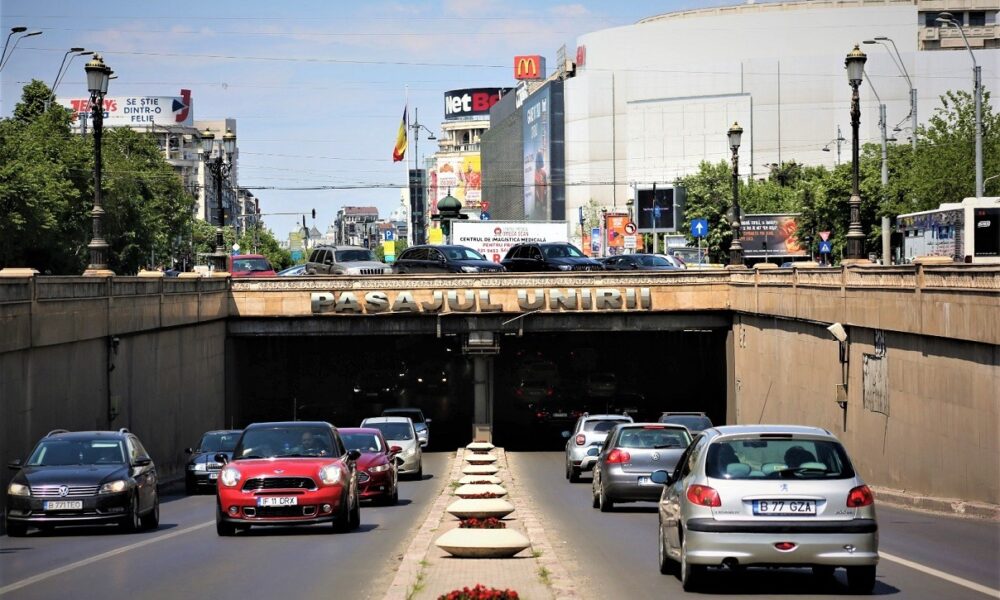 Haos în traficul din centrul Bucureștiului. Încep lucrările la Pasajul Unirii, cât vor dura