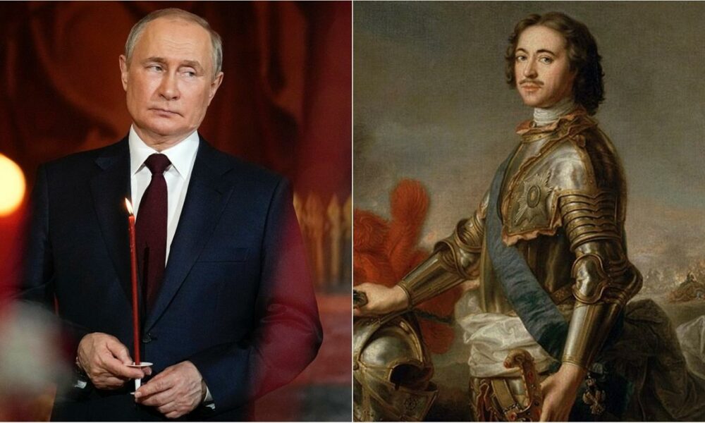 Top 10 șefi de stat ruși după înălțime. Putin se vede Petru cel Mare, dar e cu 30 de cm mai scund decât gigantul țar