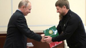 Ramzan Kadîrov și Vladimir Putin - sursa foto - bzi.ro