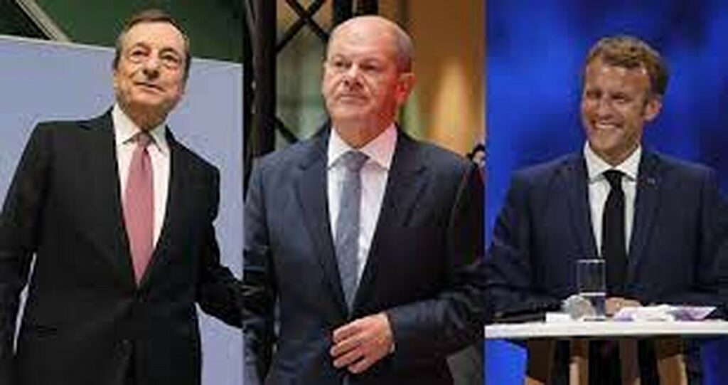 Draghi, Scholz și Macron