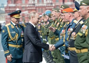 vladimir putin si armata