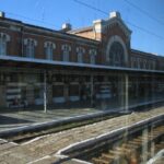 Gara Buzău - Mărăști, prima cale ferată studiată, proiectată și realizată de ingineri români în anul 1881, sursă foto wikipedia