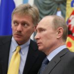 Vladimir Putin și Dmitri Peskov - sursa foto - gandul.ro