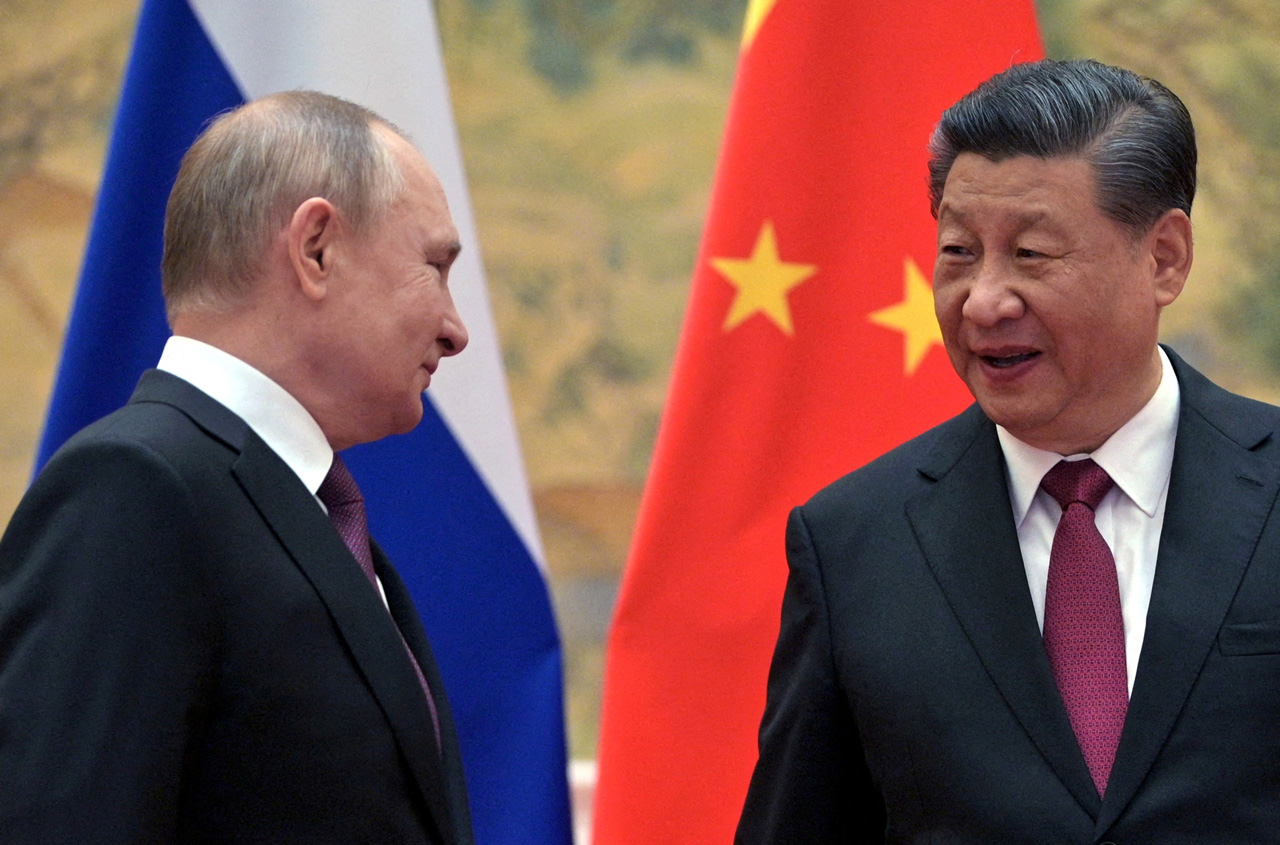 Vladimir Putin și Xi Jinping - sursa foto- rfi.ro