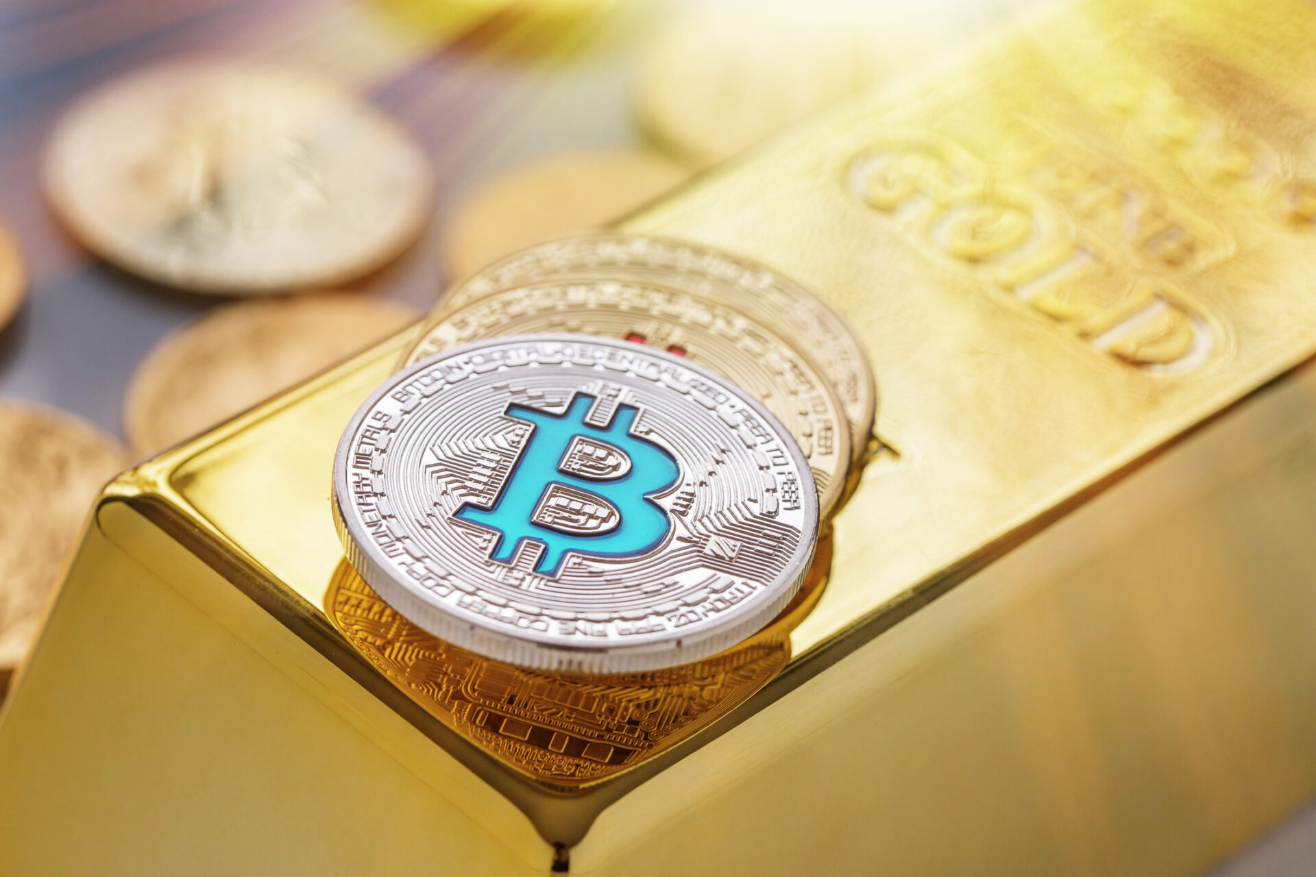 Monedă argint Bitcoin 31 grame I 2022