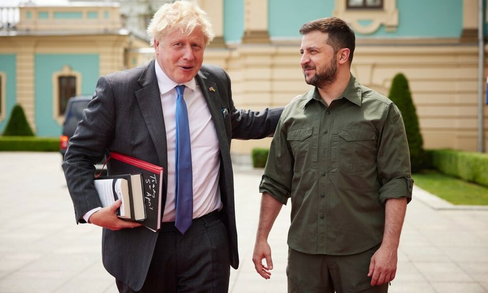 Boris Johnson îl vizitează pe Volodimir Zelenski de Ziua Independenței! „Ucraina este norocoasă să aibă un astfel de prieten!”