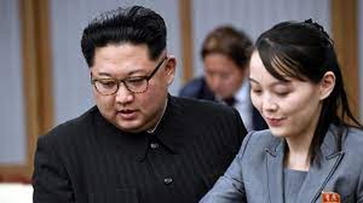 Kim Jong Un și sora sa sursă foto Reuters.com
