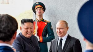 Kim Jong un și Putin Sursa foto BZI