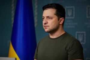 Președintele Ucrainei, Volodimir Zelenski, Sursa foto: G4Media