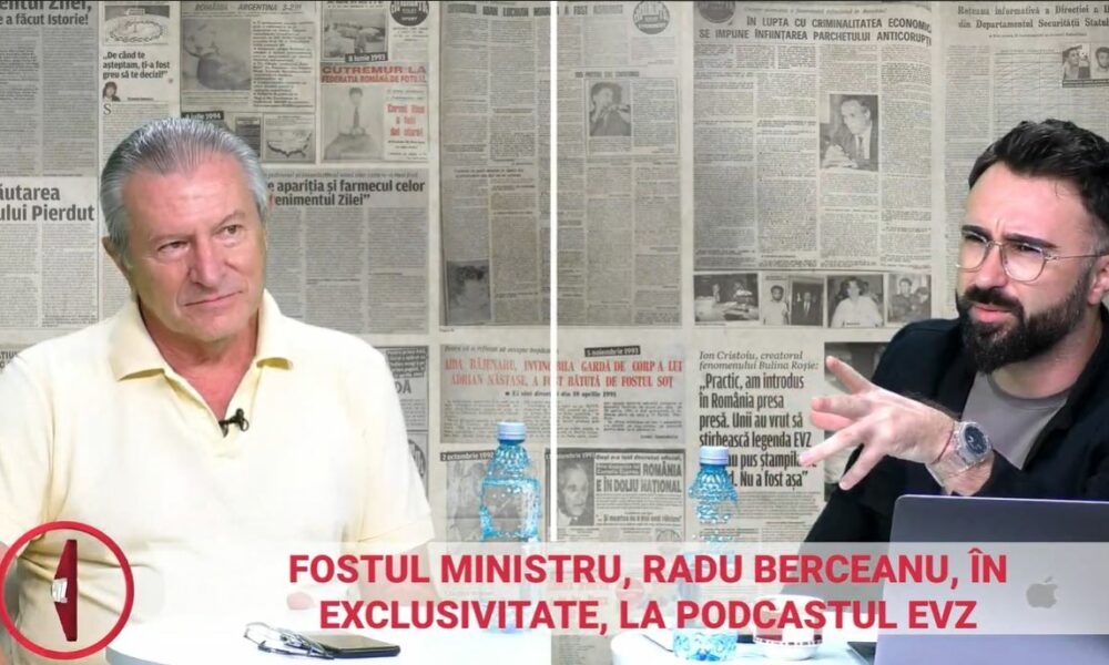 EXCLUSIV! „Mai ușor cu UDMR-ul pe scări!” Radu Berceanu, critici dure la adresa politicienilor la podcastul EVZ CAPITAL