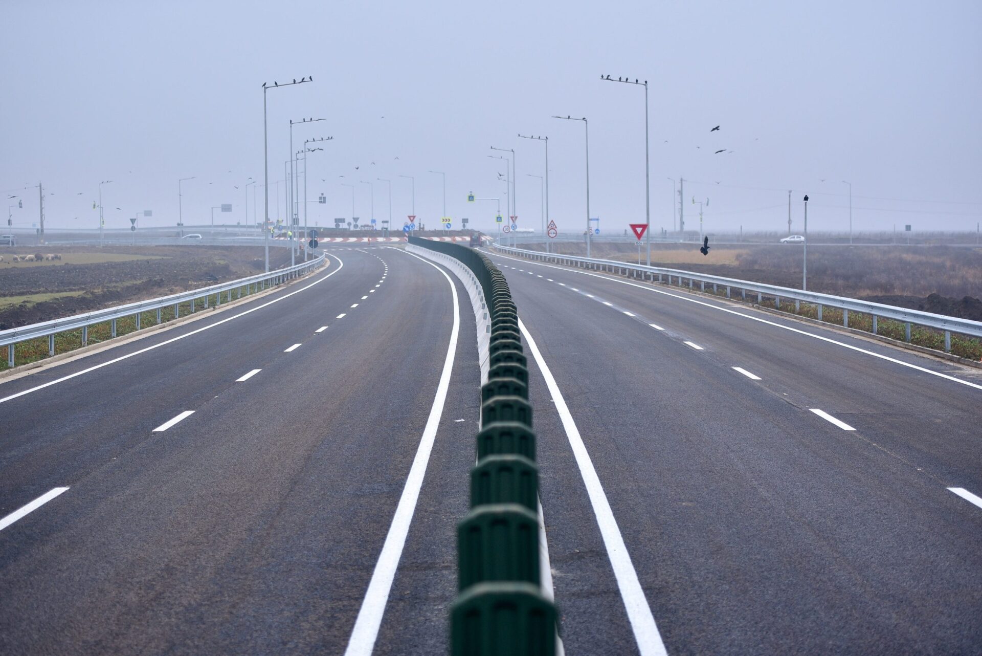 Atenționare Infotrafic: Autostrada Soarelui este blocată. Se efectuează lucrări pe un tronson de drum