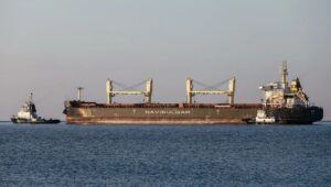 Primul transport ONU de cereale a plecat spre Africa. Are o încărcătură de 23.000 de tone de grâu
