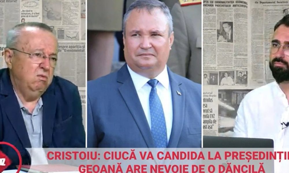 EXCLUSIV! Ciucă, „Dăncilă a lui Geoană”? Declarațiile lui Cristoiu despre cele mai ascunse jocuri politice, doar la podcast EVZ CAPITAL