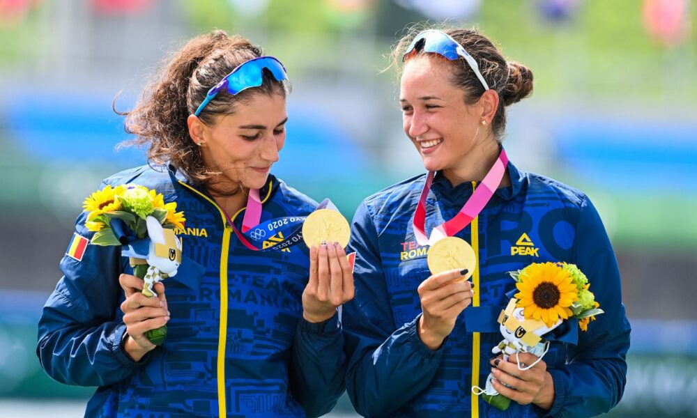 Singurul aur olimpic de la Tokyo, lovește din nou! Simona Radiș și Ancuța Bodnar au cucerit prima treaptă a podiumului la CE