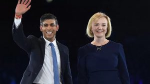 Liz Truss and Rishi Sunak sursa foto bbc