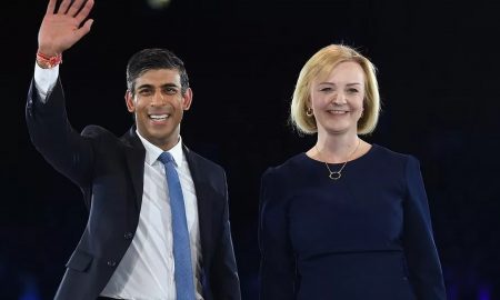 Liz Truss and Rishi Sunak sursa foto bbc