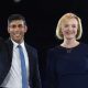 Liz Truss and Rishi Sunak sursa foto bbc