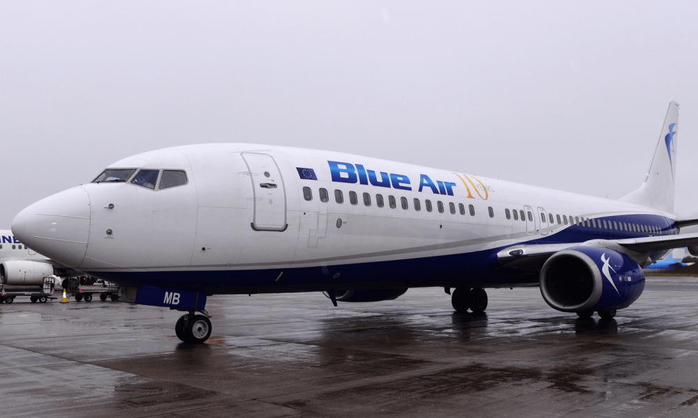 Avioanele Blue Air vor decola la Paștele Cailor! Nu poprirea era problema, ci finanțele, nu au bani nici de kerosen!