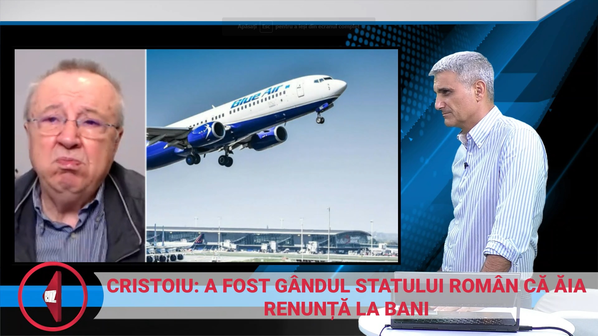 EXCLUSIV! Ion Cristoiu despre scandalul Blue Air: „Nicolae Ciucă a cedat șantajului terorist al companiei”