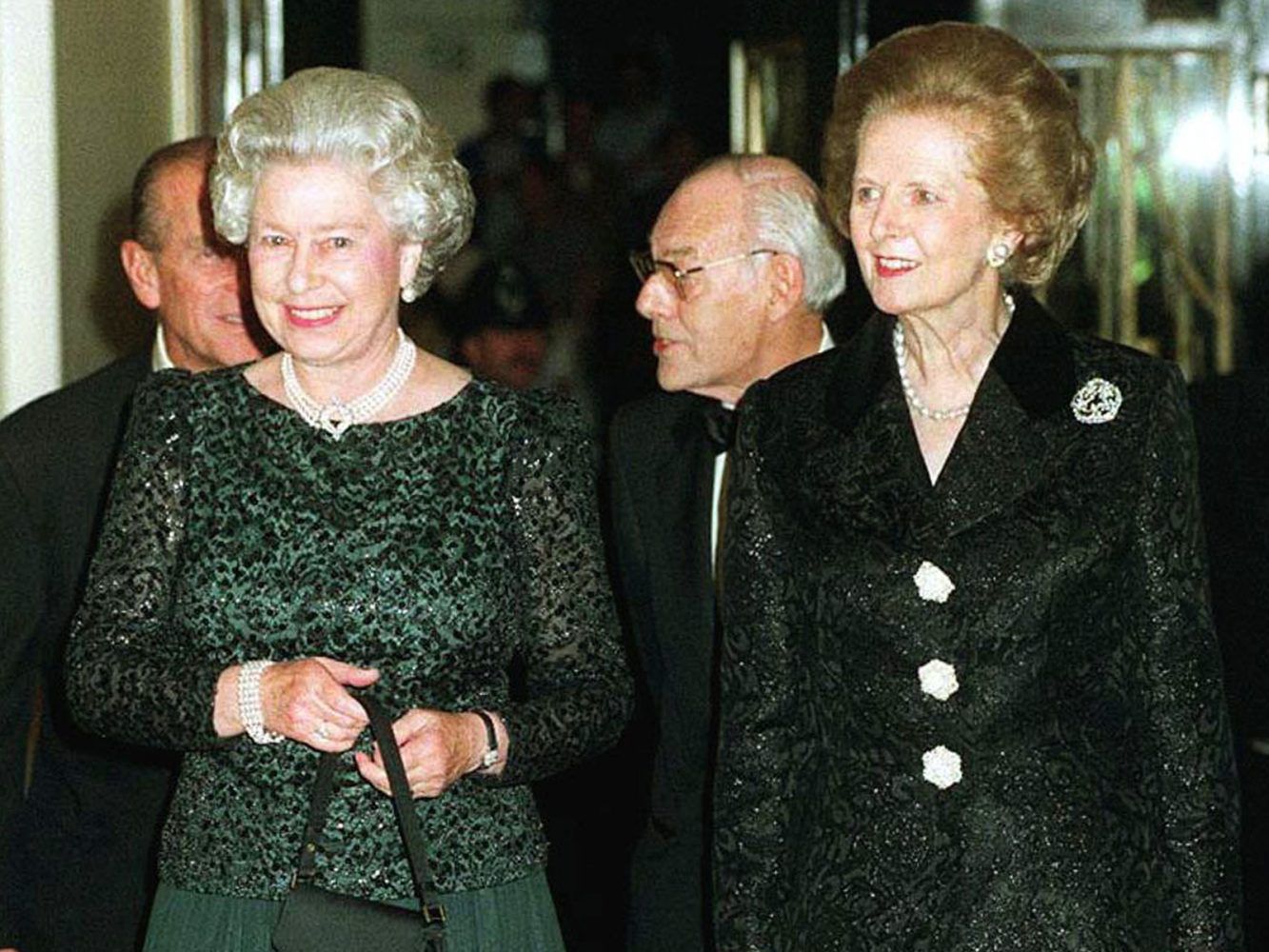 Regina Elisabeta a II-a și Margaret Thatcher, sursă foto people.com