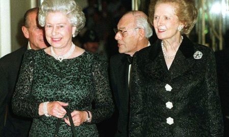 Regina Elisabeta a II-a și Margaret Thatcher, sursă foto people.com