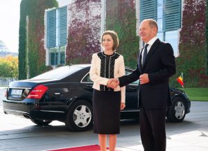 Sandu și Scholz Sursa foto Realitatea.md