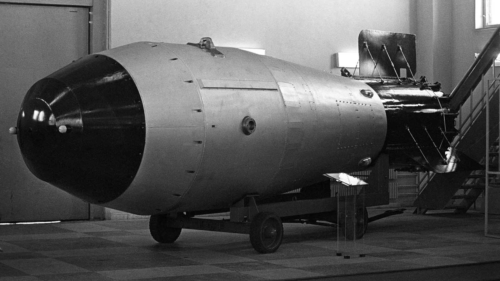 Tsar Bomba, cea mai mare bombă atomică din istorie, creată și detonată de ruși, sursă foto TASS