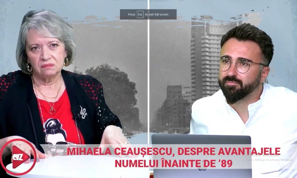EXCLUSIV! Mihaela Ceaușescu: „Am avut o relație foarte proastă cu Securitatea!” Nepoata liderului comunist, declarații incendiare