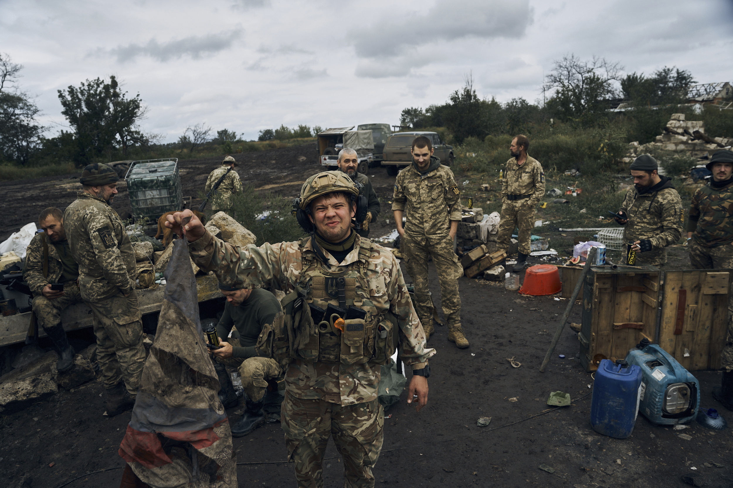 Soldați ucraineni, Sursă foto: AP