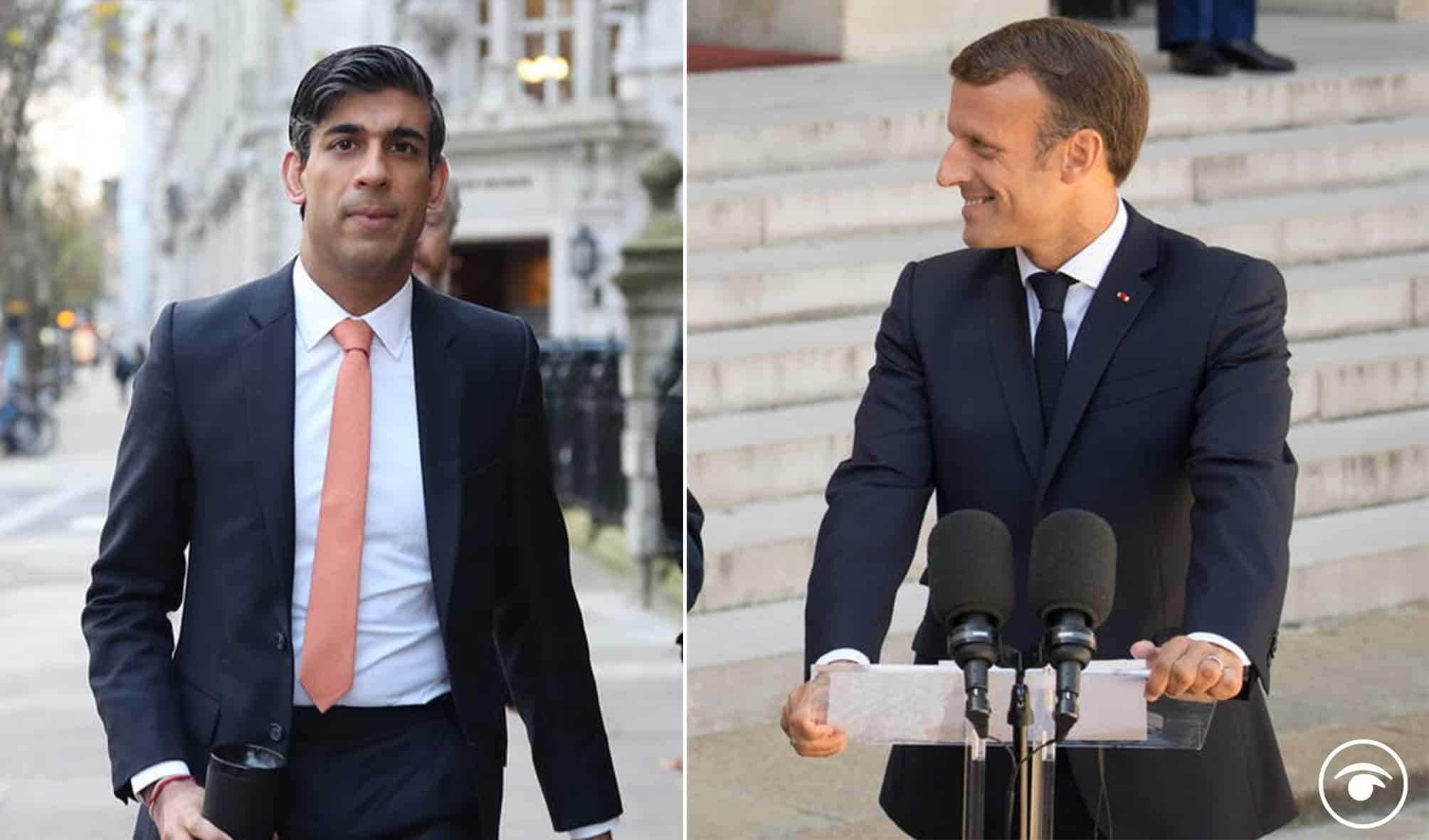 Sunak și Macron, Sursă foto: The London Economic