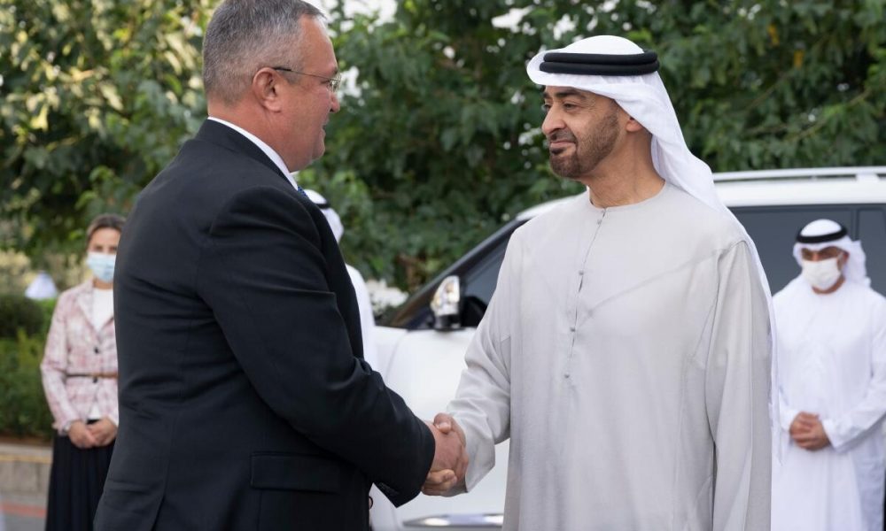 Investiții importante în Portul Constanța! Ce a discutat Ciucă cu ministrul Mediului din Emiratele Arabe Unite