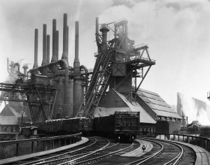 Combinat siderurgic deținut de Carnegie, sursă foto HBS Digital Initiative