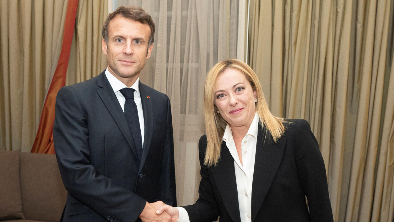 Macron și Meloni sursa foto: france24