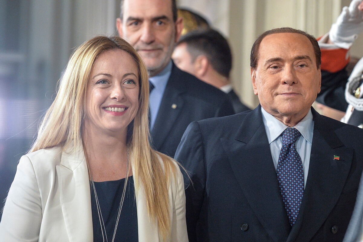 Meloni și Berlusconi, sursă foto Agenzia Dire